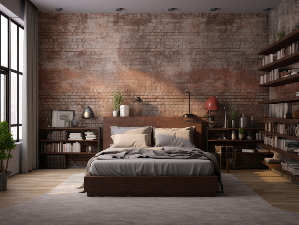 Classic bedroom with P-one design